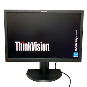 Refurbished Peripherals: Lenovo ThinkVision LT2452p Wide – 24″ Full HD IPS Monitor, DisplayPort/DVI/VGA, Refurbished Excellent Condition