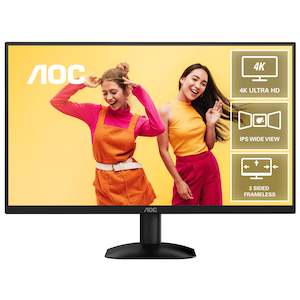 AOC U27B35 – 27” 4K UHD IPS Monitor, HDMI & DisplayPort, HDR10, 95% DCI-&hellip;