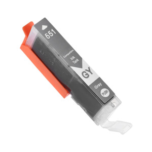 Printer Ink Cartridges: CLI-651XL Compatible Grey Ink Cartridge – High-Yield for Canon PIXMA