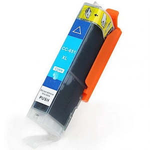 CLI-651XL Compatible Cyan Ink Cartridge – High-Yield for Canon PIXMA
