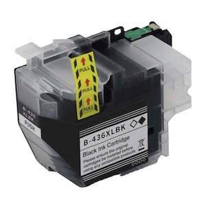 Printer Ink Cartridges: LC436XLBK Compatible High-Yield Black Ink Cartridge – Brother Printers