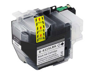 LC432XLBK Compatible High-Yield Black Ink Cartridge – Brother Printers