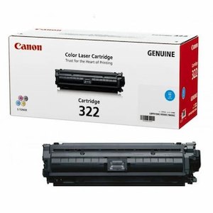 Printer Toner Cartridges: Canon 322 Genuine Cyan Toner – Canon Printers