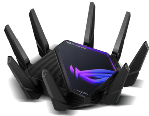 ASUS ROG Rapture GT-AXE16000 Gaming Router, Quad-Band Wi-Fi 6E, 10Gb LAN – Ref&hellip;