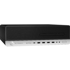 Desktop Computers: HP EliteDesk 800 G4 SFF – Compact Business Desktop, Intel i5-8500, 8GB RAM, 256GB NVMe SSD, Windows 11 – Refurbished Excellent Condition