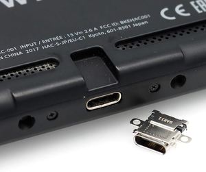 Nintendo Switch 2 Replacement Bottom USB‑C Port