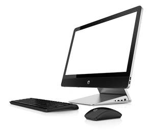 Desktop Computers: HP Recline 27 All‑in‑One – 27” Large Screen Desktop | Intel Core i7‑4790T | 16GB RAM | 128GB SSD | Windows 11 – Refurbished Excellent Condition