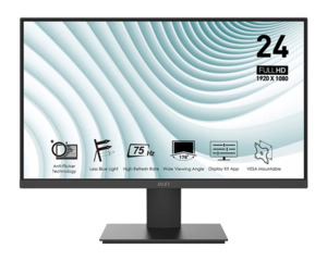 MSI Pro MP241X – 23.8” Business and Everyday LED Monitor | Full HD Display |&hellip;