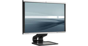 Refurbished Peripherals: HP LA2405X – 24” Business and Everyday LED Monitor | WUXGA Display | DisplayPort, DVI and VGA | Refurbished Good Condition