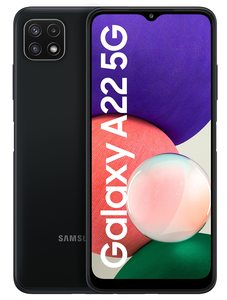 Refurbished Mobile Phones: Samsung Galaxy A22 5G – Smartphone | 128GB Storage | Black | 5G | Wi‑Fi and Bluetooth – Refurbished Good Condition