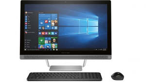 Desktop Computers: HP 24‑b013a – Everyday 23.8 Inch Touchscreen All‑in‑One PC, AMD A10‑9630P, 8GB RAM, 256GB SSD, Windows 11 – Refurbished Excellent Condition