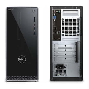 Desktop Computers: Dell Inspiron 3668 – Business and Everyday Desktop PC, No Display, Intel Core i5‑7400, 8GB RAM, 256GB SSD, Windows 11 – Refurbished Good Condition