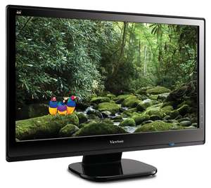 Refurbished Peripherals: ViewSonic VX2453MH – Everyday 24 Inch Monitor, Full HD Display, Dual HDMI and VGA Connectivity – Refurbished Good Condition