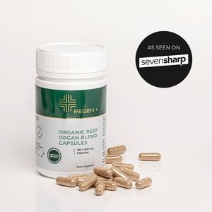 Organic Beef Liver and Heart Capsules