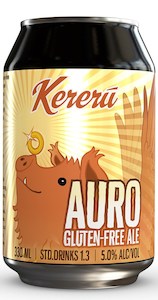 Kereru: Kereru Auro Ale Gluten Free 330ml can