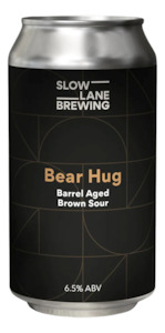 Slow Lane Brewing Bear Hug Barrel Aged Brown Sour 375ml