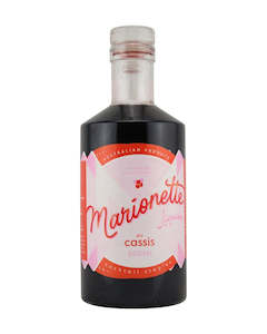 Fruit Lqueures: MARIONETTE DRY CASSIS LIQUEUR 500ML