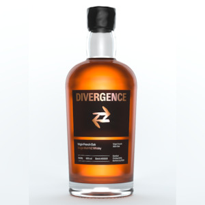New Zealand Whisky: Divergence Single Malt Nz Whisky Virgin French Oak 46% 700ml