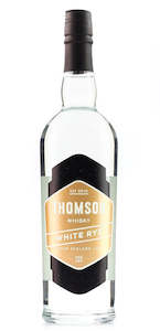 New Zealand Whisky: Thomson White Rye 700 Ml