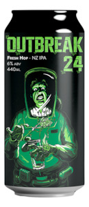 Double Vision Outbreak 24 Fresh Hop IPA 440ml