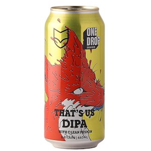 One Drop Brewing DDH That's Us Double IPA 440mL