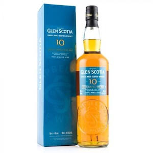 Coastal Malts From Glen Scotia: Glen Scotia 10 YO Unpeated 40% 700 Ml