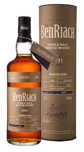 Benriach 1991 27YO Madeira Hogsgead 1850 Batch 16 53.9% 700ml