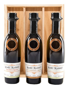 Cardrona Rose Rabbit 3 x bottle gift pack
