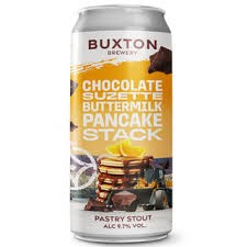 All Porter Beer: Buxton Brewery Chocolate Suzette Buttermilk Pancake Stack Pastry Stout 440ml