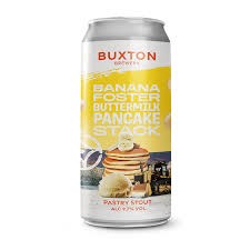 All Porter Beer: Buxton Brewery Banana Foster Pancake Stack Pastry Stout 440ml