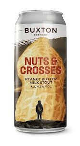 Buxton Brewery Nuts & Crosses Peanut Butter Milk Stout 440ml