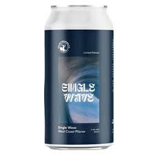 All Pilsner Beer: Mount Brewing Single Wave West Coast Pilsner 440ml