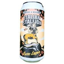 All Pilsner Beer: Rhyme & Reason Italian Stallion Euro Lager 440ml