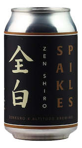 All Pilsner Beer: Altitude Brewing Zen Shiro Sake Pilsner 330ml