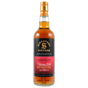Independent Whiskies: Aberfeldy 'Signatory' Small Batch 2013 48.2%