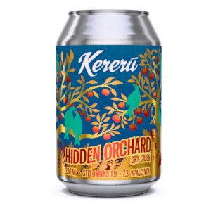 Kereru: Kereru Hidden Orchard Dry Cider 330ml Can
