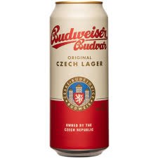All Pilsner Beer: Budweiser Budvar Original Czech Lager 500ml Can