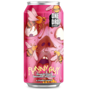 One Drop Brewing Funny Guy Quad Fruited Smoothie Sour 440ml