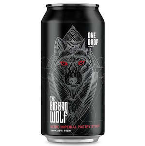 One Drop Brewing Big Bad Wolf Nitro Imperial Stout 440mL