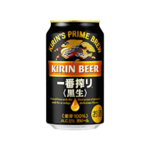 Kirin Ichiban Shibori Dark 350ml Can