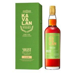 Japanese Whisky: Kavalan Solist Port Single Cask Strength 57.1% 700ml