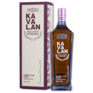 Japanese Whisky: Kavalan Concertmaster Sherry Cask 40% 700ml