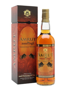 Japanese Whisky: Amrut Naarangi Single Malt 700ml