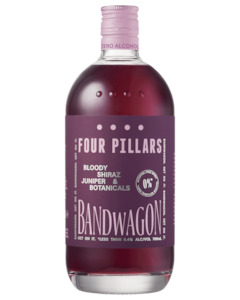 Shiraz: Four Pillars Bloody Shiraz 'Bandwagon' Non-Alcoholic Gin 700ml