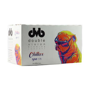 Double Vision Beers: Double Vision Chillax XPA 6pk Cans