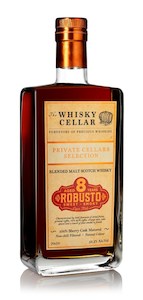 Blended Whisky Grain: The Whisky Cellar Series 8 - “Robusto” Cigar Malt Blended Whisky 8 Years 52.5%