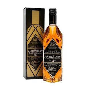 Blended Whisky Grain: Antiquary 12 YO Blended Whisky 700 Ml