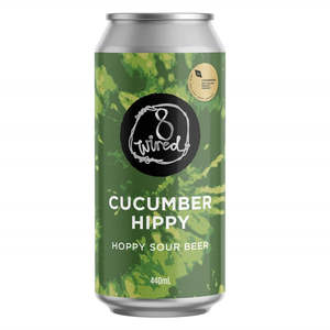 Sour Beer: 8 Wired Cucumber Hippy Sour 440ml
