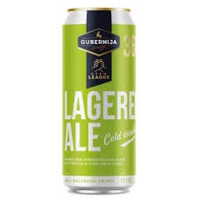 All Lager Beer: Gubernija Beer Brew League Lagered Ale 500ml Can