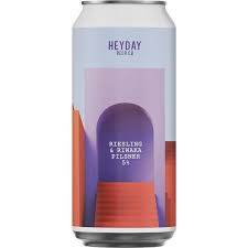 Heyday Riesling & Riwaka Pilsner